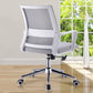 Modern Style Gray Chair Mid Back Fixed Arm Office Chair for Home Clearhalo 'furn' 'furn_office_chair' 'Furniture' 'furniture_office_chair' 'Office Chairs' 'Office Furniture' 'office_chair' 1200x1200_2593f5a4-993a-4c0f-b3ec-14f06d09c753
