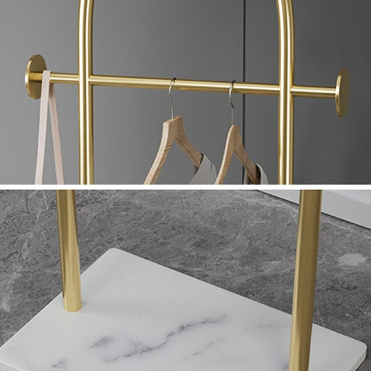 Metal Entryway Kit Industrial Hall Tree with Hanging Rail Free Standing Coat Rack Clearhalo 'Entry & Mudroom Furniture' 'furn' 'furn_hall_tree_coat_racks' 'Furniture' 'Hall Trees & Coat Racks' 'hall_tree_coat_racks' 1200x1200_2594a726-0a02-4ddb-861e-d92eca365189