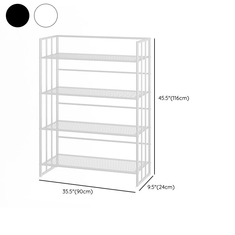 Metall Standard Bücherregal Modern Open Back Bookshelf mit Regalen
