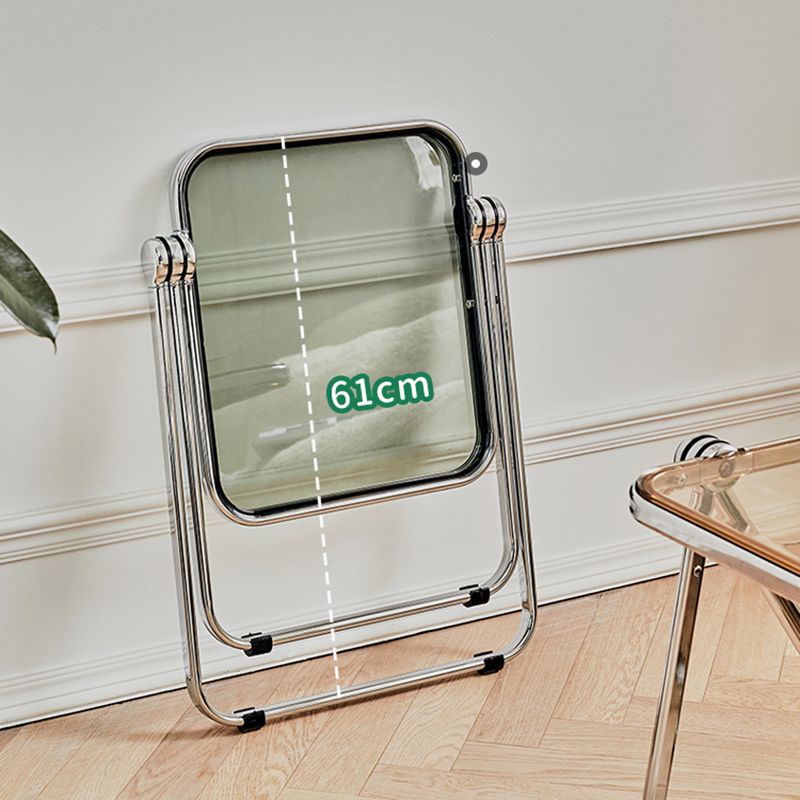 Contemporary Metal X-base End Slide Table Rectangular Side Table Clearhalo 'Coffee & Accent Tables' 'End & Side Tables' 'end_side_tables' 'furn' 'furn_end_side_tables' 'Furniture' 'Living Room Furniture' 1200x1200_25a7fcf6-f775-4196-9561-5fbe23e3bfb9