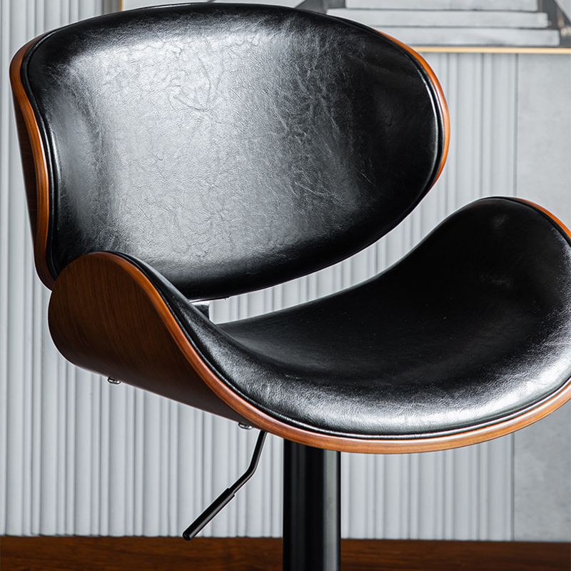 Modern Style Metal Bar Stool with Swivel and Adjustable Height Bistro Bar Stool 32 Inches Clearhalo 'Bar Furniture' 'Bar Stools' 'bar_stools' 'furn' 'furn_bar_stools' 'furniture_bar_stools' 'Kitchen & Dining Furniture' 'kitchen&dining_furn' 'kitchen' 'kitchen_furn' Furniture' 1200x1200_25a89fd0-d954-4d8c-b9b4-3327931ff321