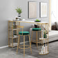 Modern Bistro Bar Table Storage Sintered Stone Bar Table for Living Room Clearhalo 'Bar Furniture' 'Bar Tables' 'bar_tables' 'furn' 'furn_bar_tables' 'Furniture' 'Kitchen & Dining Furniture' 1200x1200_25ad99a1-6f34-4522-a755-da1ea2e179fb