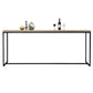 Modern White Wooden Bar Table Dining Table for Kitchen Living Room Clearhalo 'Bar Furniture' 'Bar Tables' 'bar_tables' 'furn' 'furn_bar_tables' 'Furniture' 'Kitchen & Dining Furniture' 1200x1200_25addce2-f56a-4a9c-bf9c-827b5a72160a