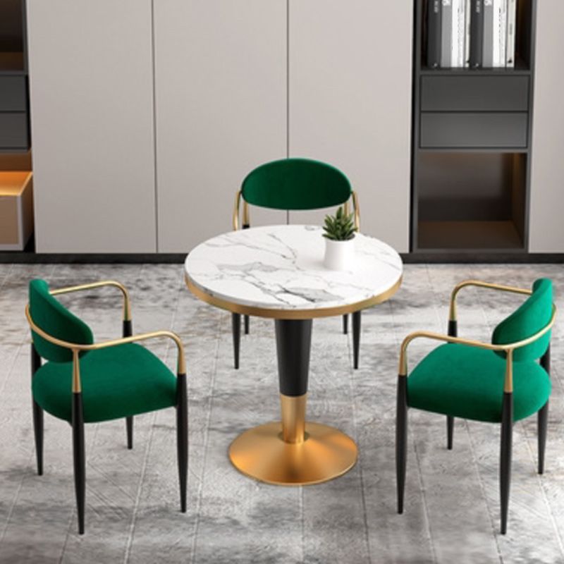 Contemporary Upholstered Arm Chair Open Back Dining Chair for Dining Room Clearhalo 'Dining Chairs' 'Dining Tables & Seating' 'dining_chair' 'furn' 'furn_dining_chair' 'Furniture' 'furniture_dining_chair' 'Kitchen & Dining Furniture' 1200x1200_25ae82f2-2388-461f-aa11-e5debb06b346