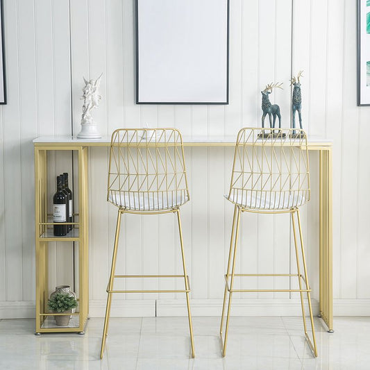 Mesa de comedor de altura de pub glamor