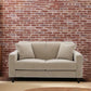 Contemporary Cushions Square Arm Living Room Stationary Seating