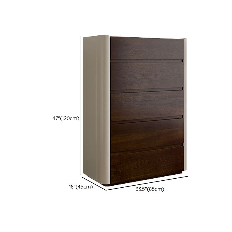 Madera fabricada Classic Glam Storage Coffster con cajones de 5/6/8