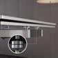 Modern Style Sintered Stone Dining Table Set Rectangle 1/2/5 Pieces Dining Set