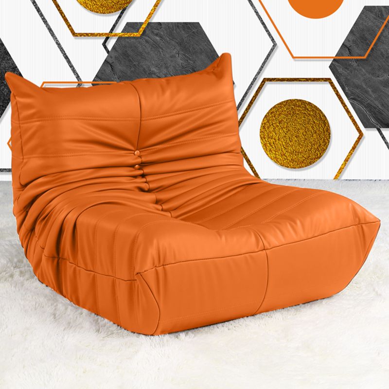 Armless Parsons Chair with Biscuit Back, 40.16" W √ó 33.46" L √ó 28.35" H Clearhalo 'Accent Chairs' 'accent_chairs' 'Chairs & Seating' 'furn' 'furn_accent_chairs' 'Furniture' 'Living Room Furniture' 1200x1200_25b6c17d-3823-498e-ae97-e2b8e77bd7a8