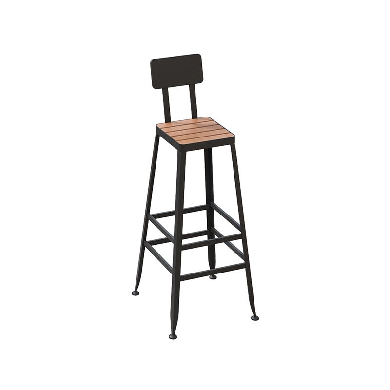 Contemporary 1/2/5 Pieces Reclaimed Wood Bar Table Set Fixed Table Counter Table Clearhalo 'Bar Furniture' 'furn' 'furn_home_bar_bar_sets' 'Furniture' 'Home Bars & Bar Sets' 'home_bar_bar_sets' 'Kitchen & Dining Furniture' 1200x1200_25b6ef16-1bee-42dd-8c73-c508cc8135a8