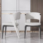 Set da tavolo in metallo in pietra sinterizzata in stile moderno Set da pranzo 1/3/4/5 pezzi