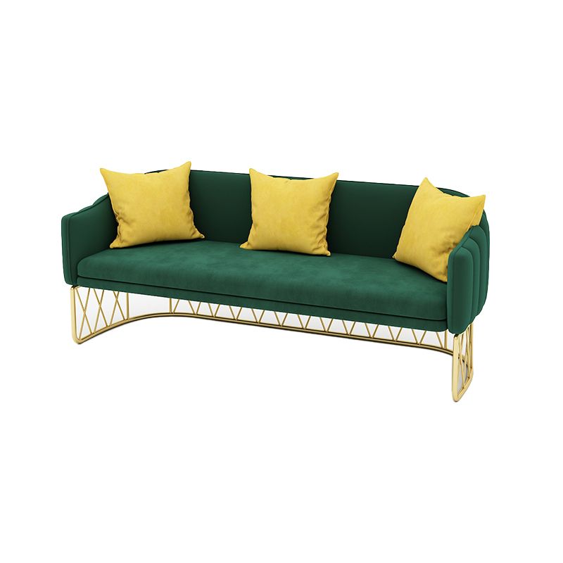 Modern Sloped Arm Sofa with Tight Back and Single Cushion Seat Clearhalo 'furn' 'furn_sofas' 'Furniture' 'Living Room Furniture' 'Sofa' 'sofas' 1200x1200_25b93a55-a000-471c-a0ce-fa2f0c839834
