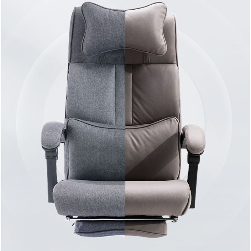 Sedia da scivolo moderna armi imbottiti nessuna sedia ergonomica angosciante con ruote