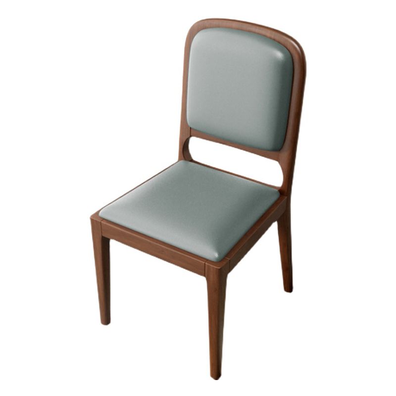 Modern Dining Chair 19'' Wide Open Side Chair with 4 Wood Legs for Home Use Clearhalo ' kitchen&dining_furn' 'Dining Chairs' 'Dining Tables & Seating' 'dining_chair' 'furn' 'furn_dining_chair' 'Furniture' 'furniture_dining_chair' 'Kitchen & Dining Furniture' 'kitchen' 1200x1200_25bf6b42-38ee-4cf5-80f6-459799d3dc5b