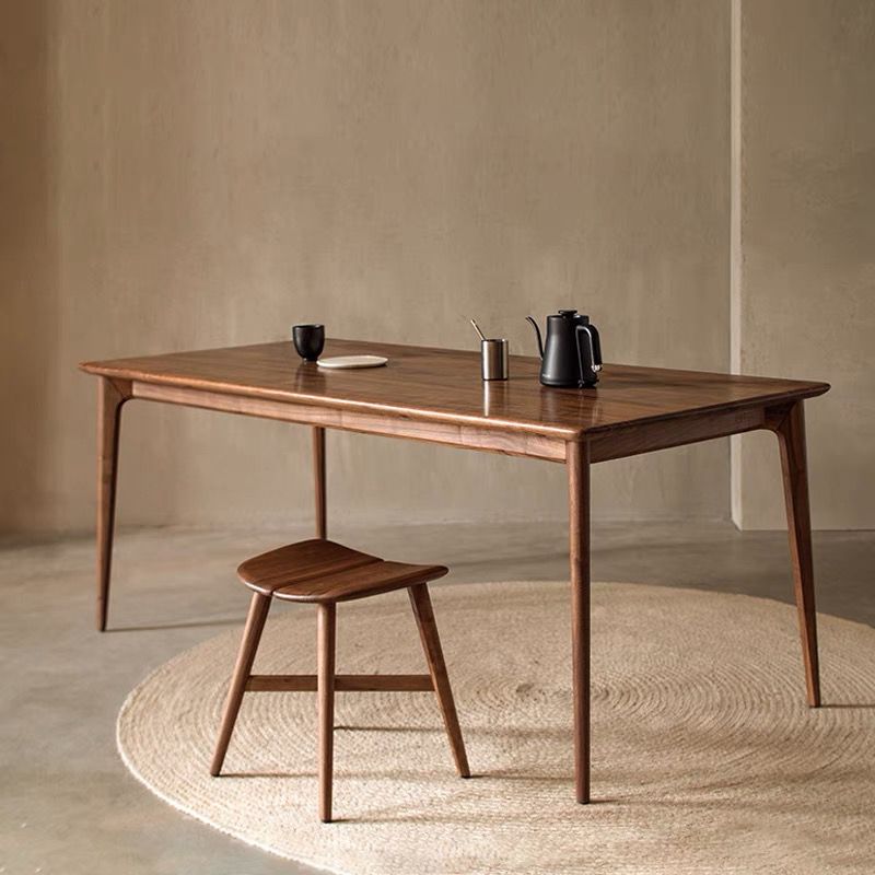 Pine Solid Wood Table Contemporary Rectangle Dining Table for Kitchen Home Clearhalo ' dining_table' 'Dining Tables & Seating' 'Dining Tables' 'Furniture' 'furniture_dining_table' 'Kitchen & Dining Furniture' 'kitchen&dining_furn' 'kitchen' 'kitchen_dining_table' 1200x1200_25c1d2b5-0d6a-411a-a87c-888d5518ab1f