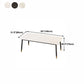 Modern Matte Finish Faux Marble Table Rectangle 4 Legs Dining Table Clearhalo ' dining_table' 'Dining Tables & Seating' 'Dining Tables' 'furn' 'furn_dining_table' 'Furniture' 'furniture_dining_table' 'Kitchen & Dining Furniture' 'kitchen&dining_furn' 'kitchen' 'kitchen_dining_table' 1200x1200_25c318a0-946e-41ad-a919-9aa58983b227