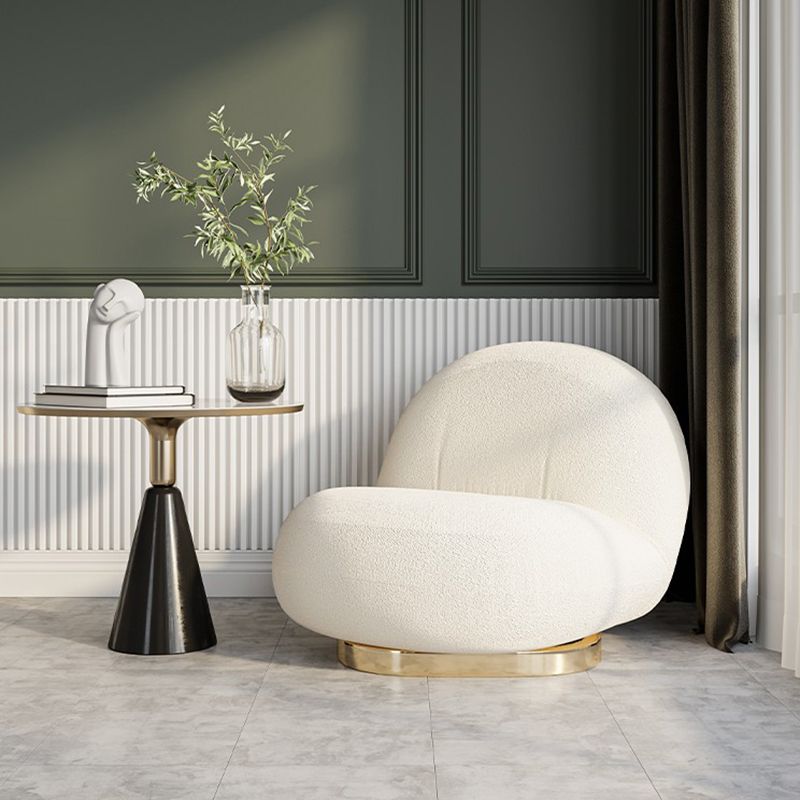 25.19 "Brede armloze stoel Swivel stoel met strakke rug voor woonkamer