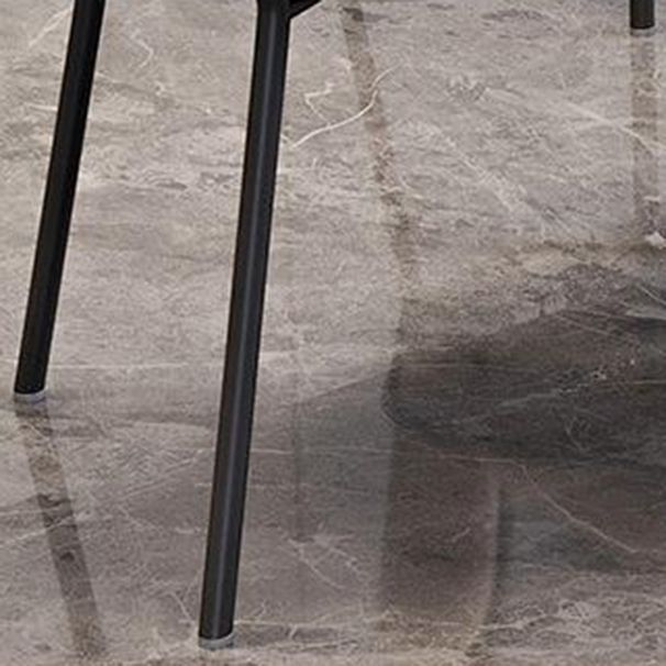 Modern Sintered Stone Dining Set Round 1/2/3/4/5 Pieces Dining Set for Home Use