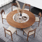 Contemporary Turntable Round Dining Table Ash Wood Sled Base Dining Table Clearhalo 'Dining Tables & Seating' 'Dining Tables' 'dining_table' 'furn' 'furn_dining_table' 'Furniture' 'Kitchen & Dining Furniture' 1200x1200_25c90f6b-e6da-432f-9c5d-f7013e7389f9