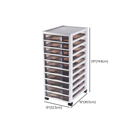 Cajones contemporáneos Gabinete de castores de archivos para hogar u oficina