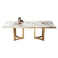 Metal Traditional Luxury Rectangle Table Sintered Stone Top Table for Dining Room Clearhalo ' dining_table' 'Dining Tables & Seating' 'Dining Tables' 'furn' 'furn_dining_table' 'Furniture' 'furniture_dining_table' 'Kitchen & Dining Furniture' 'kitchen&dining_furn' 'kitchen' 'kitchen_dining_table' 1200x1200_25cba17c-ec90-4ab5-b8cc-2b8d0dba4015