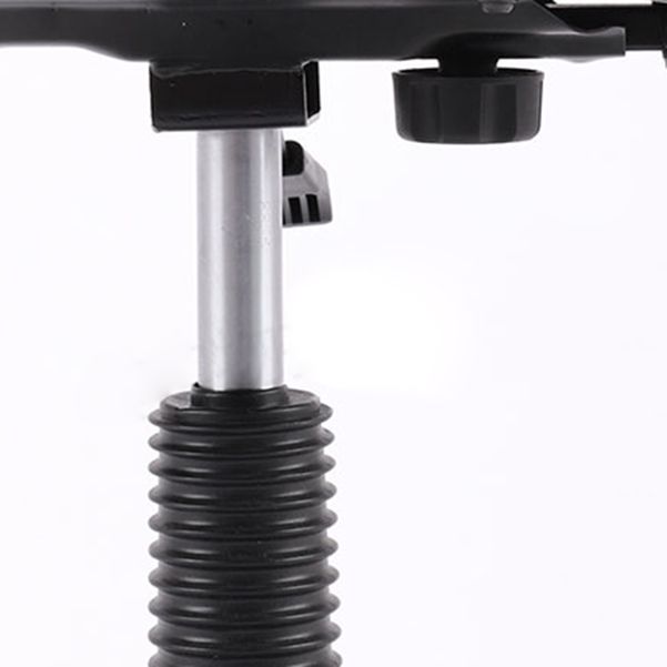 Sedia a bassa schiena contemporanea sedia da ufficio senza braccio regolabile