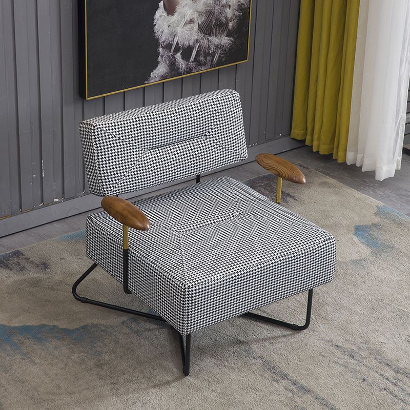 Chenille Arm Chair 29.92" Wide Arms Included Accent Armchair Clearhalo 'Accent Chairs' 'accent_chairs' 'Chairs & Seating' 'furn' 'furn_accent_chairs' 'Furniture' 'Living Room Furniture' 1200x1200_25db4d63-6736-4e7e-b91c-b6e9c59835c0