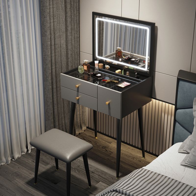 Tocador contemporáneo de la habitación del espejo del espejo del espejo del vidrio