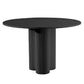 Round Shape Two-Color Dining Table Sintered Stone Table Contemporary with 3 Legs Clearhalo ' dining_table' 'Dining Tables & Seating' 'Dining Tables' 'furn' 'furn_dining_table' 'Furniture' 'furniture_dining_table' 'Kitchen & Dining Furniture' 'kitchen&dining_furn' 'kitchen' 'kitchen_dining_table' 1200x1200_25dd74e0-99bd-4a61-b845-a22e223cd02f