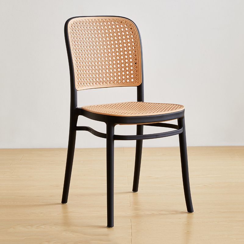 Scandinavian Counter Stool Plastic Furniture in Matte Finish for Indoor