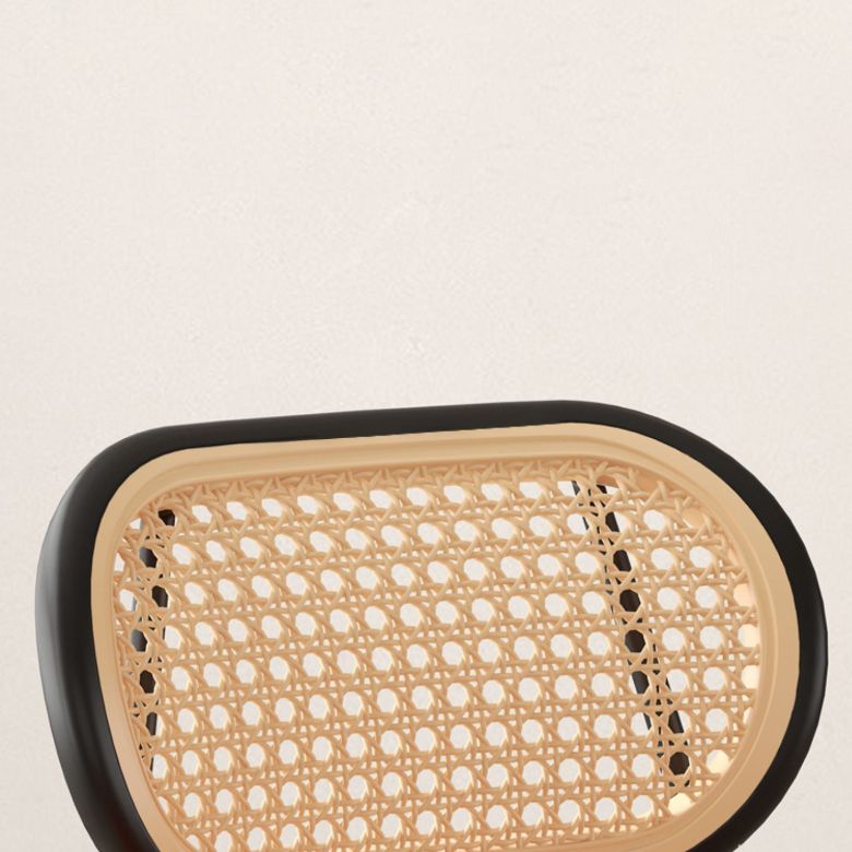 Industriële gestoffeerde zijstoel Open achterste armloze stoel voor eetkamer