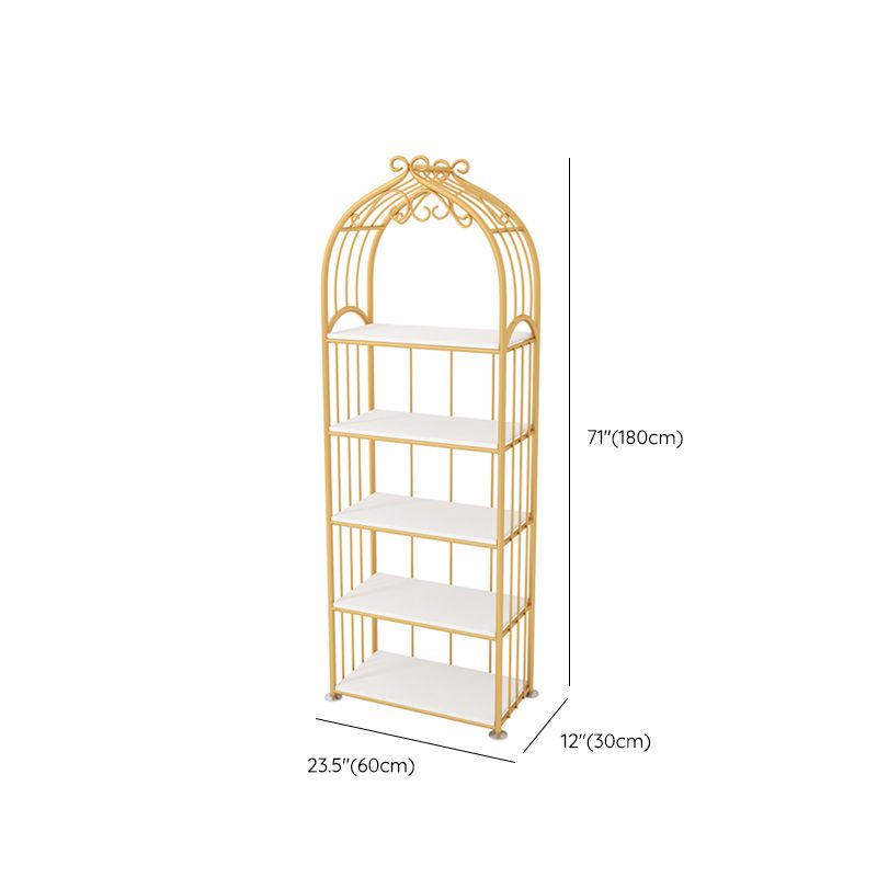Gold Standard Bücherregal Metal Open Rücken zeitgenössischer Bücherregal