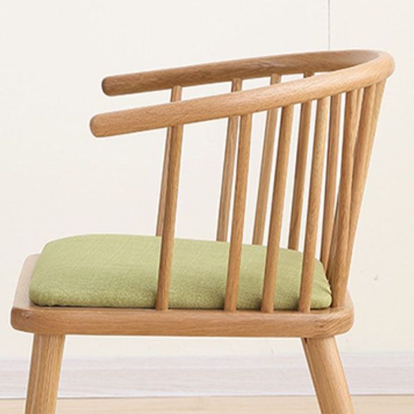 Contemporary Homestay Wood Arm Chair Matte Finish Windsor Back Dining Chair Clearhalo ' kitchen&dining_furn' 'Dining Chairs' 'Dining Tables & Seating' 'dining_chair' 'furn' 'furn_dining_chair' 'Furniture' 'furniture_dining_chair' 'Kitchen & Dining Furniture' 'kitchen' 1200x1200_25e13e72-7aa2-4502-a660-c41d5aa1f031