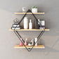 Industrial Wall Mounted Bookshelf Black Iron Frame Pine Shelf Bookshelf for Living Room Clearhalo 'Bookcases' 'furn' 'furn_bookcases' 'Furniture' 'furniture_bookcases' 'kitchen' 'kitchen_bookcases' 'Living Room Furniture' 'Office Furniture' 1200x1200_25e234ec-d8c4-4ce5-a346-39b4fcc773e6