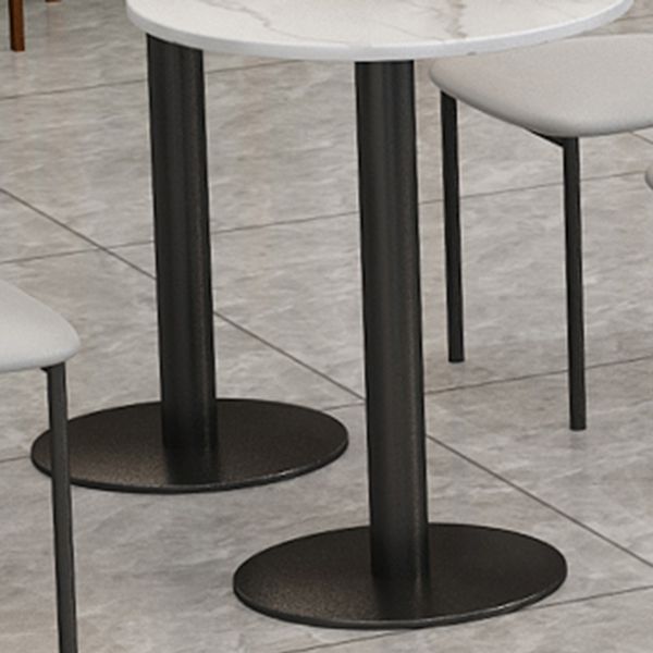 Modern Sintered Stone Dining Table Black Frame Dinner Table for Dining Room Clearhalo ' dining_table' 'Dining Tables & Seating' 'Dining Tables' 'furn' 'furn_dining_table' 'Furniture' 'furniture_dining_table' 'Kitchen & Dining Furniture' 'kitchen&dining_furn' 'kitchen' 'kitchen_dining_table' 1200x1200_25e4a73b-051f-459e-982a-c095f56307d8