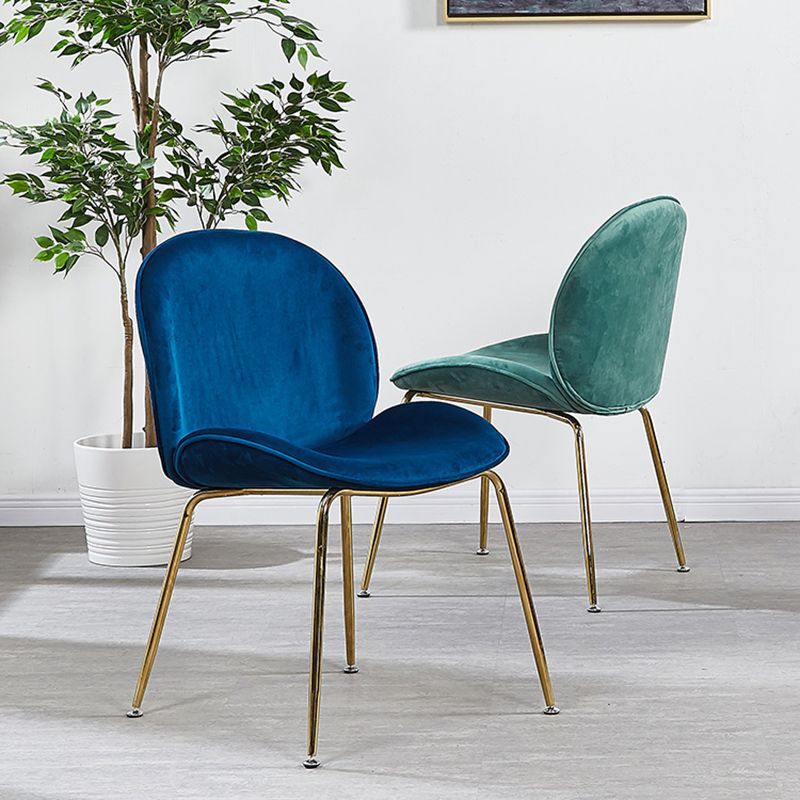 Glam Style Dining Chair Upholstered Dining Side Chair for Dining Room Clearhalo 'Dining Chairs' 'Dining Tables & Seating' 'dining_chair' 'furn' 'furn_dining_chair' 'Furniture' 'furniture_dining_chair' 'Kitchen & Dining Furniture' 1200x1200_25e544e5-5a25-401b-b578-3d457636a1c6