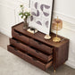 Mid-Century Modern Brown Accent Chest with 6 Soft Close Drawers Clearhalo 'Cabinets & Chests' 'cabinets_chests' 'furn' 'furn_cabinets_chests' 'Furniture' 'Living Room Furniture' 1200x1200_25e71c3e-69ea-42da-a964-9e2c760e2128