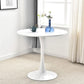 29.13" Tall Contemporary Style Coffee Cocktail Table Pedestal Round Coffee Table Clearhalo 'Coffee & Accent Tables' 'Coffee Tables' 'coffee_tables' 'furn' 'furn_coffee_tables' 'Furniture' 'Living Room Furniture' 1200x1200_25e9a3d8-c361-493a-9583-8e523cb77eba