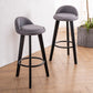 Modern Armless Backrest Counter Stool Rubber Wood kitchen Bar Stool with Cushion and Pedal Clearhalo 'Bar Furniture' 'Bar Stools' 'bar_stools' 'furn' 'furn_bar_stools' 'Furniture' 'furniture_bar_stools' 'Kitchen & Dining Furniture' 1200x1200_25ea9758-bd93-45b6-8873-dfd66a3b8363