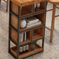 Contemporary Rectangle Bar Table Set 1/2/4/7 Pcs Solid Wood Bar Table and Bar Stools Clearhalo 'Bar Furniture' 'furn' 'furn_home_bar_bar_sets' 'Furniture' 'Home Bars & Bar Sets' 'home_bar_bar_sets' 'Kitchen & Dining Furniture' 1200x1200_25ec4e61-d387-4d49-b147-dffa9c1b8b9a
