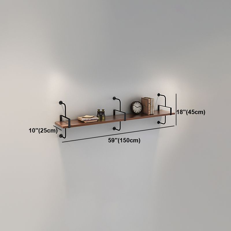 Wall Mounted Bookcase Shelf Industrial Rectangular Shelves for Study Room Clearhalo 'Bookcases' 'furn' 'furn_bookcases' 'Furniture' 'furniture_bookcases' 'kitchen' 'kitchen_bookcases' 'Living Room Furniture' 'Office Furniture' 1200x1200_25ed2811-231a-4654-8178-08f55b2053fb