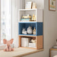 Scandinavian Style Bookshelf Engineer Wood Bookcase for Study Room