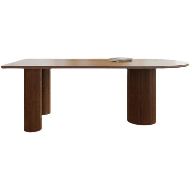 Free Form Solid Wood Dining Table for Restaurant Modern Wood Table with 3 Legs Clearhalo ' dining_table' 'Dining Tables & Seating' 'Dining Tables' 'furn' 'furn_dining_table' 'Furniture' 'furniture_dining_table' 'Kitchen & Dining Furniture' 'kitchen&dining_furn' 'kitchen' 'kitchen_dining_table' 1200x1200_25f0a195-484f-4cb0-b895-448834f171e6