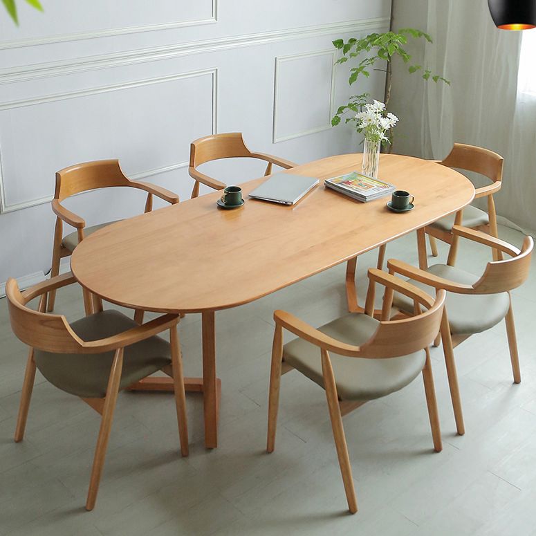 Set da pranzo in legno massello in stile moderno Set da pranzo da 1/2/4/5/7 pezzi