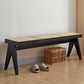 15 Inch Wide Modern Entryway Bench Wood Seating Bench with Legs Clearhalo 'Benches' 'Chairs & Seating' 'furn' 'furn_benches' 'Furniture' 'Living Room Furniture' 1200x1200_25f7bf93-fc1f-42cd-ac8a-cad41090db70