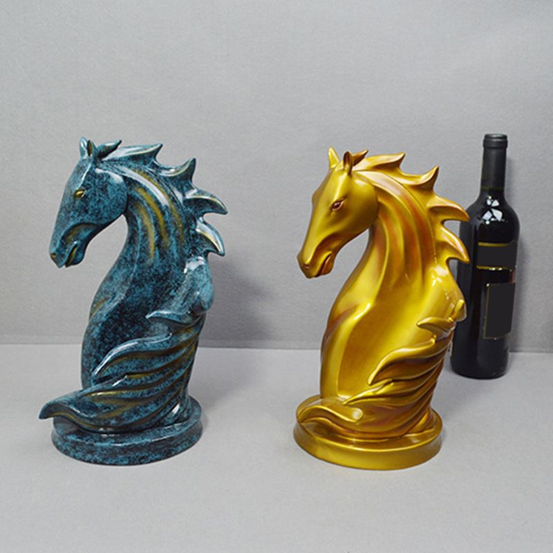 Botella de la rejilla de vino de resina glamorosa botella de la rejilla de vino para la sala de estar