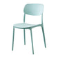 Plastic Side Chair Contemporary Multicolor Open Back Side Chair for Dining Room Clearhalo ' kitchen&dining_furn' 'Dining Chairs' 'Dining Tables & Seating' 'dining_chair' 'furn' 'furn_dining_chair' 'Furniture' 'furniture_dining_chair' 'Kitchen & Dining Furniture' 'kitchen' 1200x1200_25fbc34c-b11f-461a-a8f9-c47795520abc