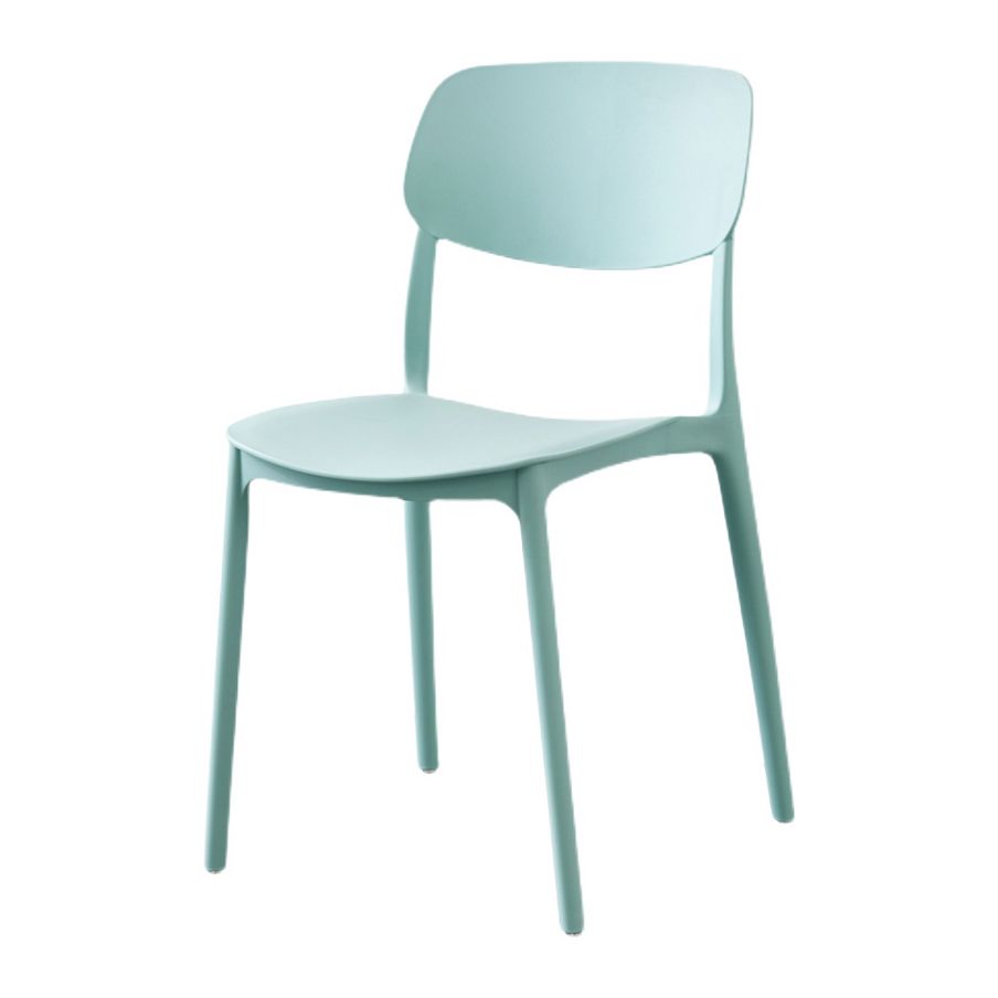 Plastic Side Chair Contemporary Multicolor Open Back Side Chair for Dining Room Clearhalo ' kitchen&dining_furn' 'Dining Chairs' 'Dining Tables & Seating' 'dining_chair' 'furn' 'furn_dining_chair' 'Furniture' 'furniture_dining_chair' 'Kitchen & Dining Furniture' 'kitchen' 1200x1200_25fbc34c-b11f-461a-a8f9-c47795520abc