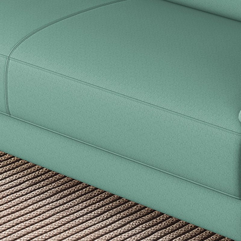 Contemporary Faux Leather Pillow Top Arm Sofa Standard Sofa for Living Room Clearhalo 'furn' 'furn_sofas' 'Furniture' 'furniture_sofas' 'Living Room Furniture' 'Sofa' 'sofas' 1200x1200_26003927-d157-4568-af3b-09f655720532