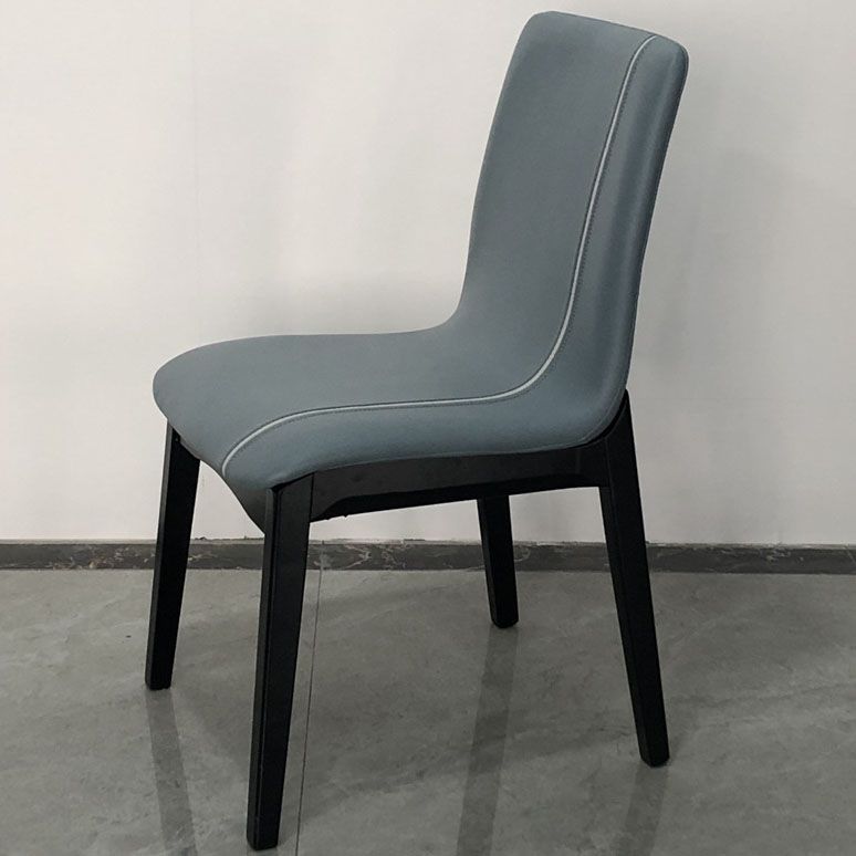 Contemporary Parsons Chair Upholstered Furniture in Matte Finish for Home Clearhalo 'Dining Chairs' 'Dining Tables & Seating' 'dining_chair' 'furn' 'furn_dining_chair' 'Furniture' 'Kitchen & Dining Furniture' 1200x1200_26018770-ff54-407d-b6ad-c889ec51994a